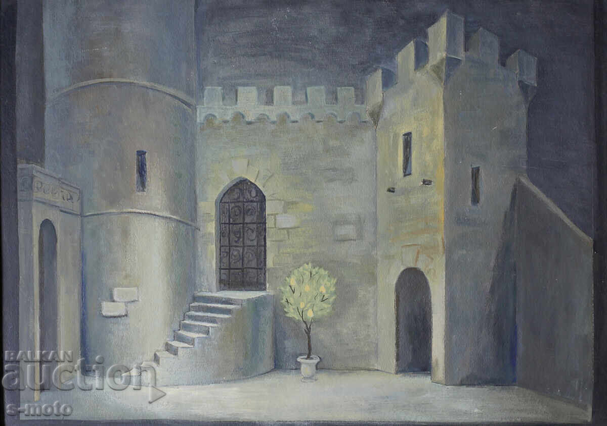 Έργο γκουάς, σκηνογραφία, εσωτερικό - 6