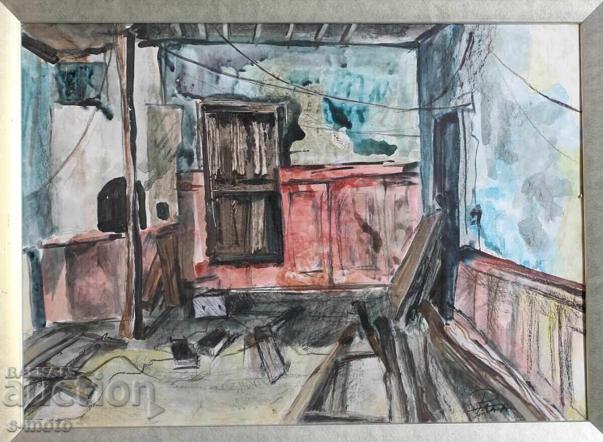 Ράντα Κράτσανοβα πίνακας ακρυλικό εσωτερικού χώρου - 5 Ράντα Κράτσανοβα πίνακας ακρυλικό εσωτερικού χώρου - 5