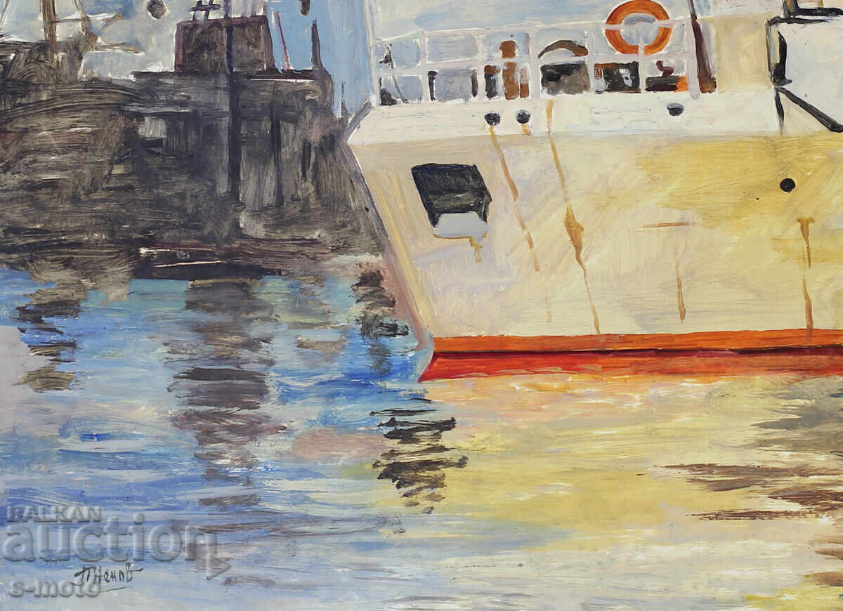 Auction  Peter Nenov Oil Painting Seascape