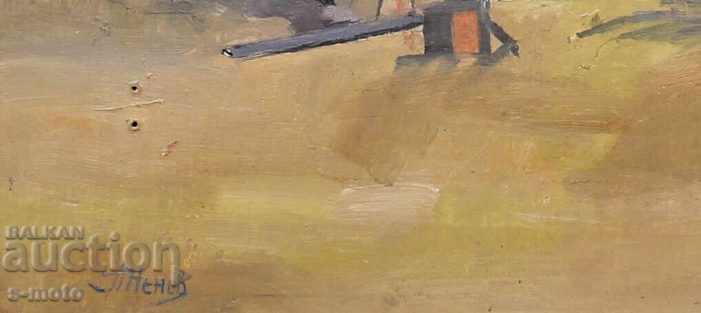 Peter Nenov oil painting Seascape, boats - 5 Peter Nenov oil painting Seascape, boats - 5