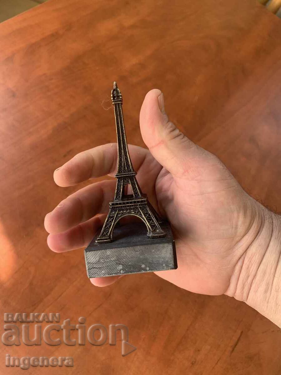 SOUVENIR FIGURE METAL MARBLE EIFFEL TOWER-PARIS with price 9.00 BGN | € 4.60 SOUVENIR FIGURE METAL MARBLE EIFFEL TOWER-PARIS with price 9.00 BGN | € 4.60