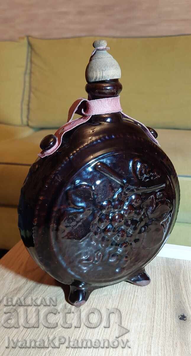Ceramic flask for connoisseurs, excellent