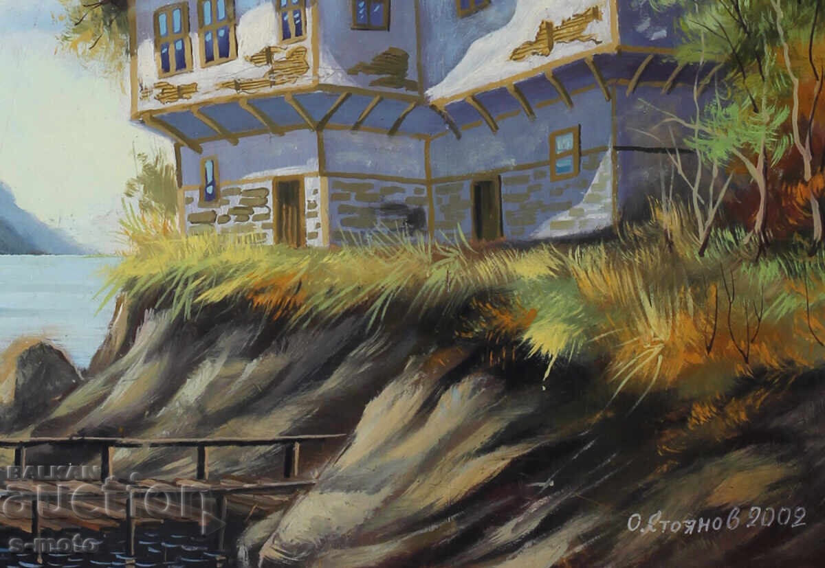 Tablou ulei marin semnat - 6