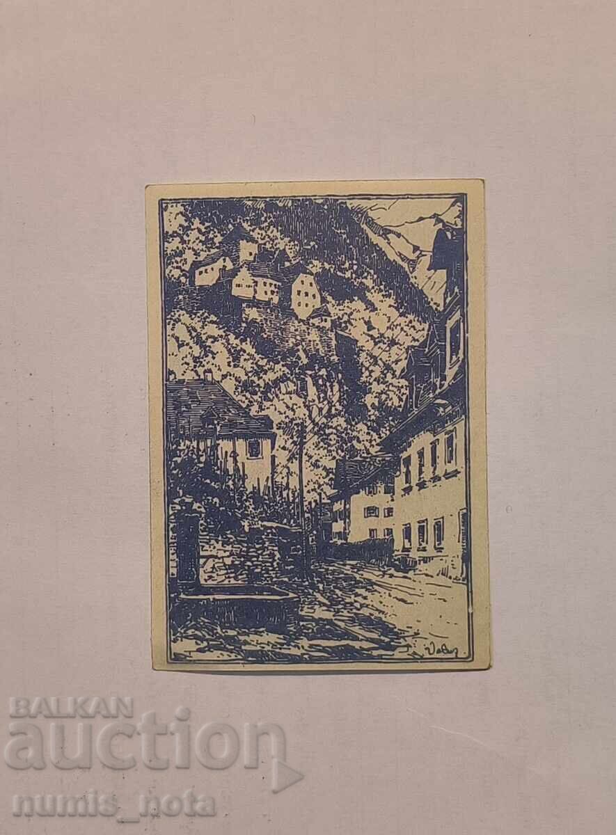 Liechtenstein 50 Heller 1920 cu preț € 70.00 | 136.91 BGN