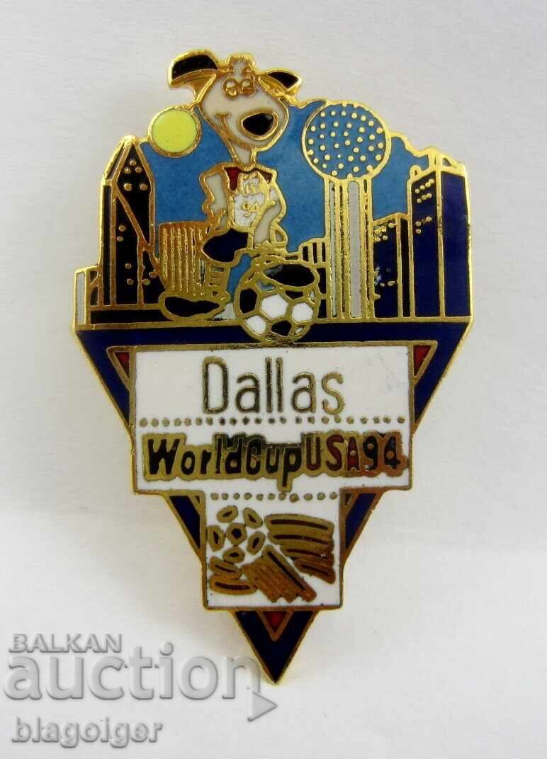 Ποδόσφαιρο-Παγκόσμιο-ΗΠΑ'94-Μουντιάλ-Μασκότ-Στάδιο Ντάλας με τιμή 9.99 BGN | € 5.11