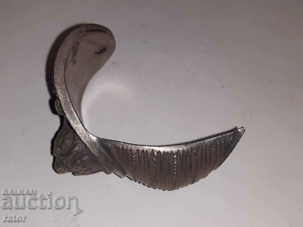 Παράδοση Αναγεννησιακό ασημένιο βραχιόλι - σφεντόνα