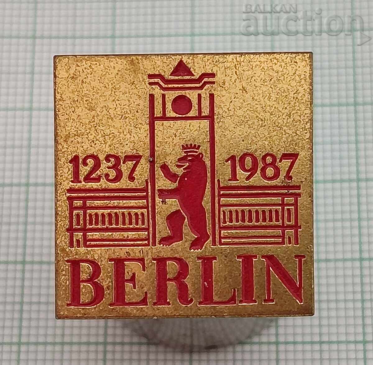 BERLIN RDG GERMANIA STEMĂ JUBILEU INSIGNĂ