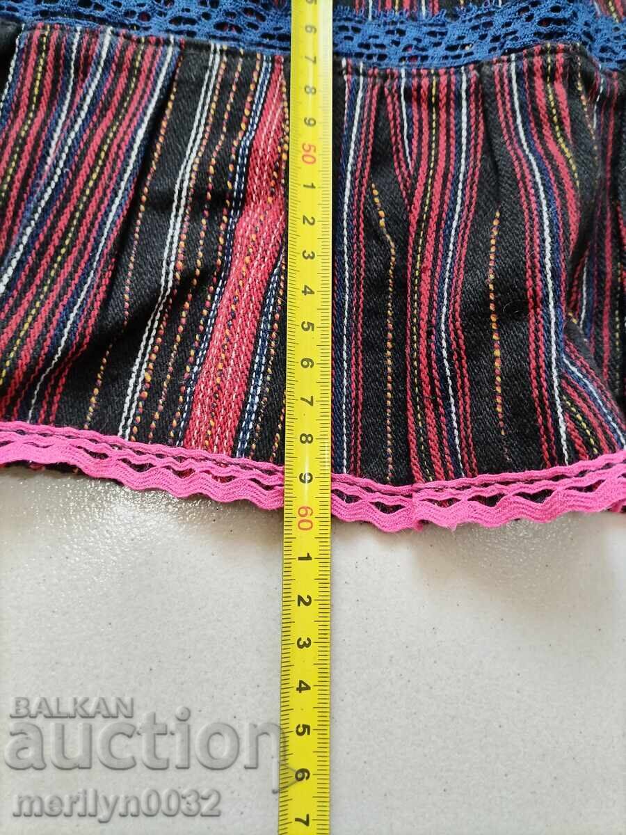 Аукцион Старинна ръчно изработена престилка пищимал