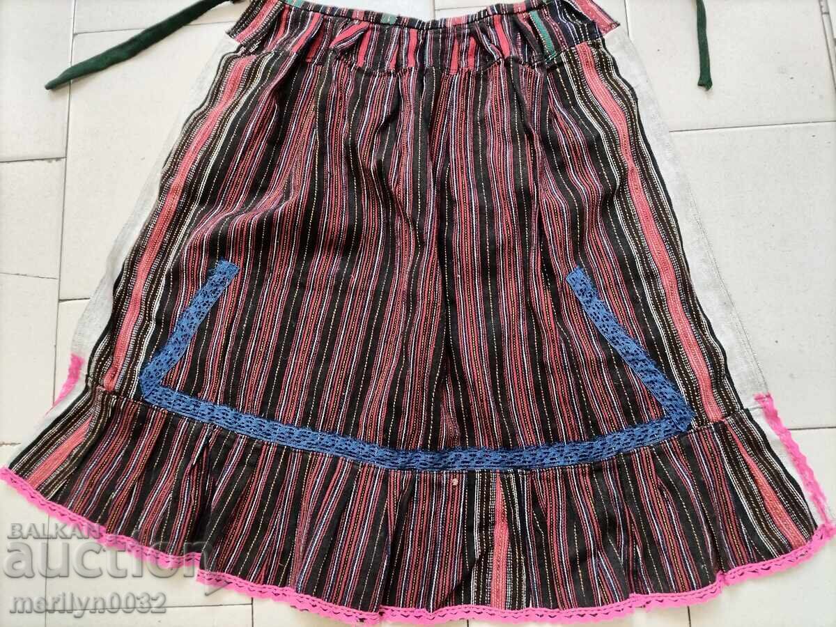 Старинна ръчно изработена престилка пищимал