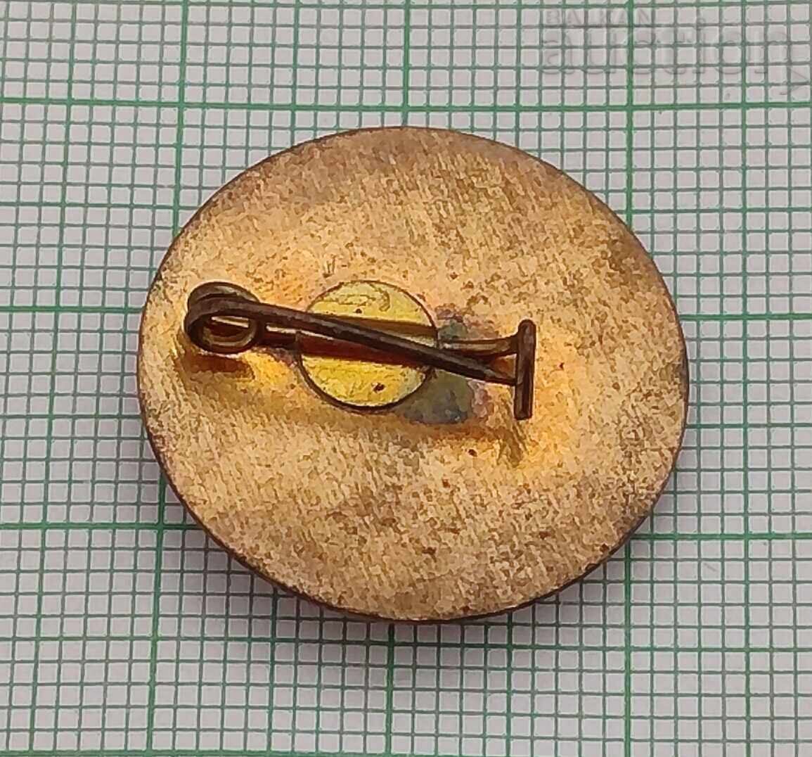 РУМЪНИЯ ТЕАТРАЛЕН ФЕСТИВАЛ БИАНАЛЕ 1965 г. ЗНАЧКА ЕМАЙЛ с цена 20.00 лв. | € 10.23 РУМЪНИЯ ТЕАТРАЛЕН ФЕСТИВАЛ БИАНАЛЕ 1965 г. ЗНАЧКА ЕМАЙЛ с цена 20.00 лв. | € 10.23