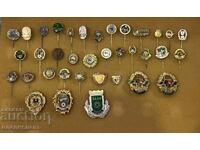 Colecție 36 insigne Vânătoare și Tragere Germania
