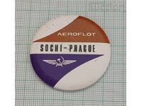 AЭROFLOT SOCHI - PRAGA RUSIYA ZNACHKA