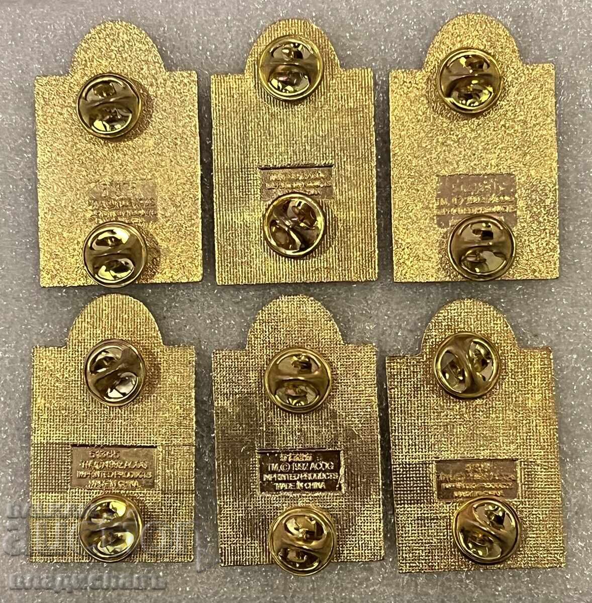 Livrarea Lot de ecusoane de înaltă calitate, afișe ale Jocurilor Olimpice de vară