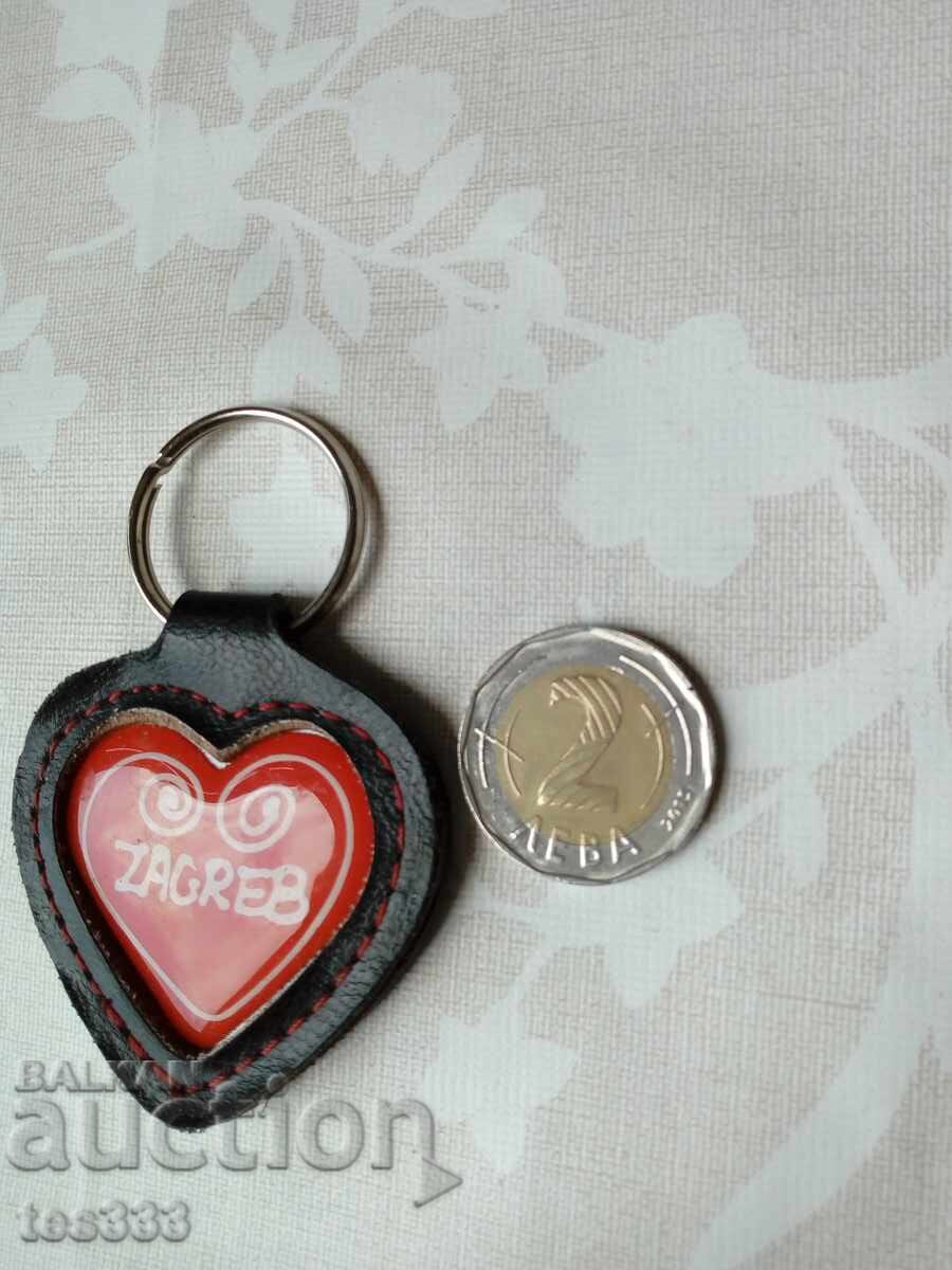 Zagreb Keychain with price € 1.02 | 1.99 BGN