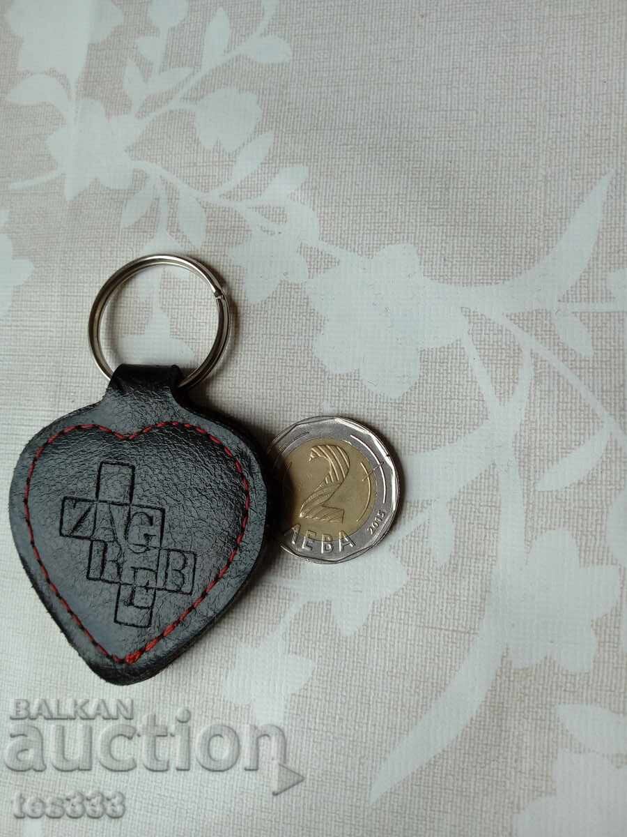 Delivery of Zagreb Keychain