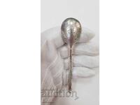 Linguriță de argint rusească țaristă 84 pr. 1868 VS - cu aurire