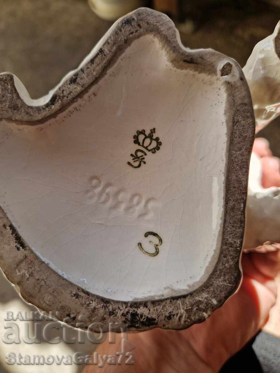 Αντίκα γερμανική πορσελάνινη φιγούρα αγαλματίδιο Sitzendorf - 7