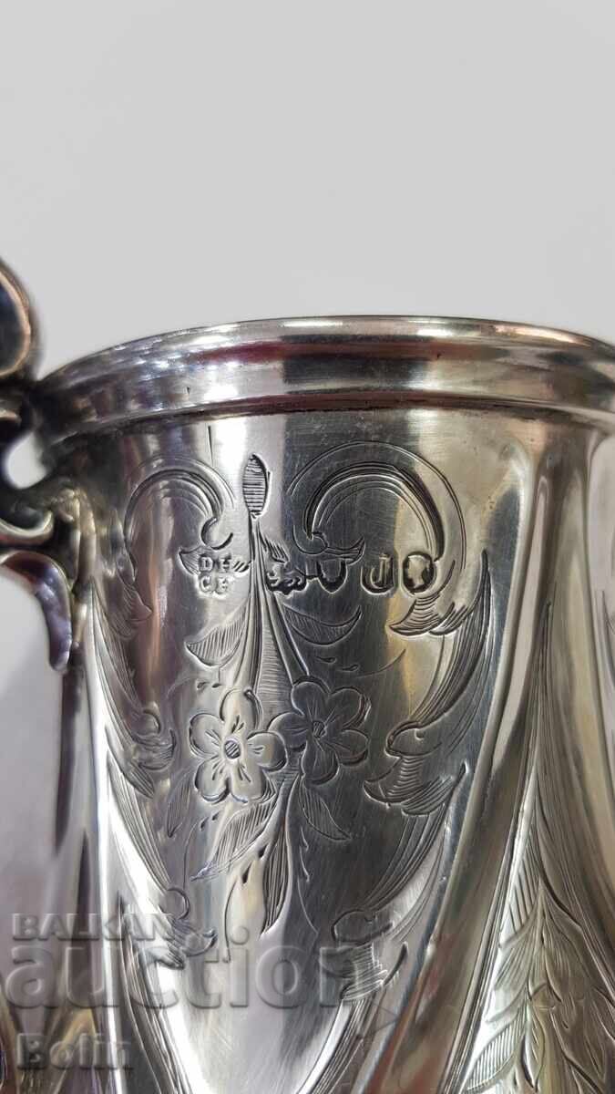 Rare Silver Cup Neo-Rococo Victorian Era 19th Century with price € 770.00 | 1505.99 BGN Rare Silver Cup Neo-Rococo Victorian Era 19th Century with price € 770.00 | 1505.99 BGN
