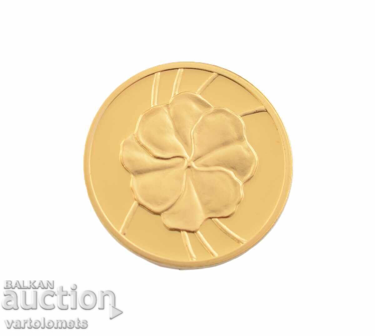 Lucky Charm for a Baby, Gold Plated Lucky Charm for a Baby, Gold Plated