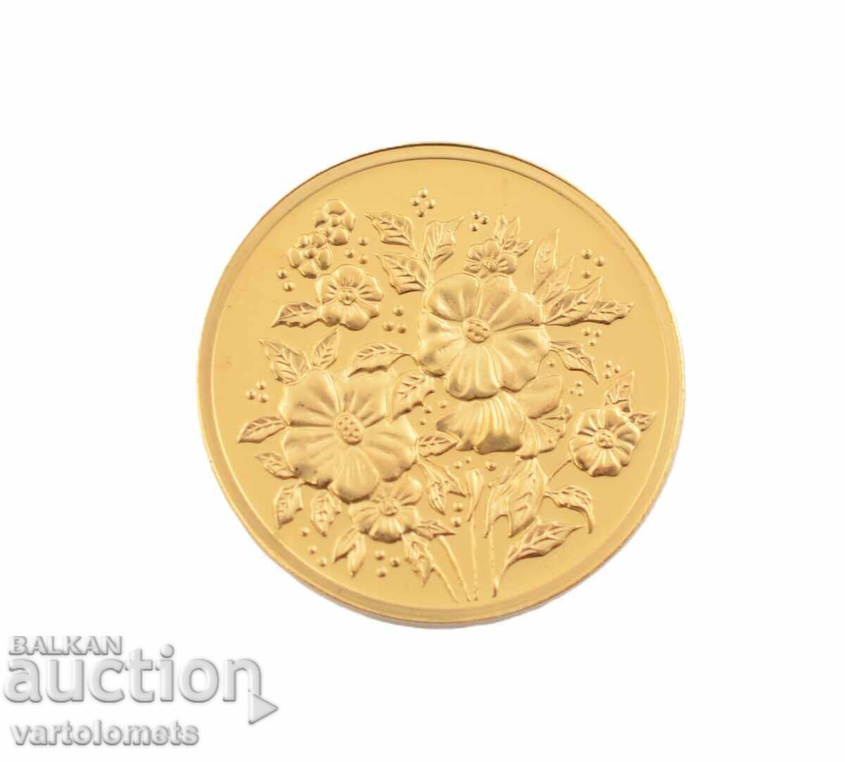 Talisman pentru învățare pentru bebeluși - placat cu aur cu preț 5.00 BGN | € 2.56 Talisman pentru învățare pentru bebeluși - placat cu aur cu preț 5.00 BGN | € 2.56