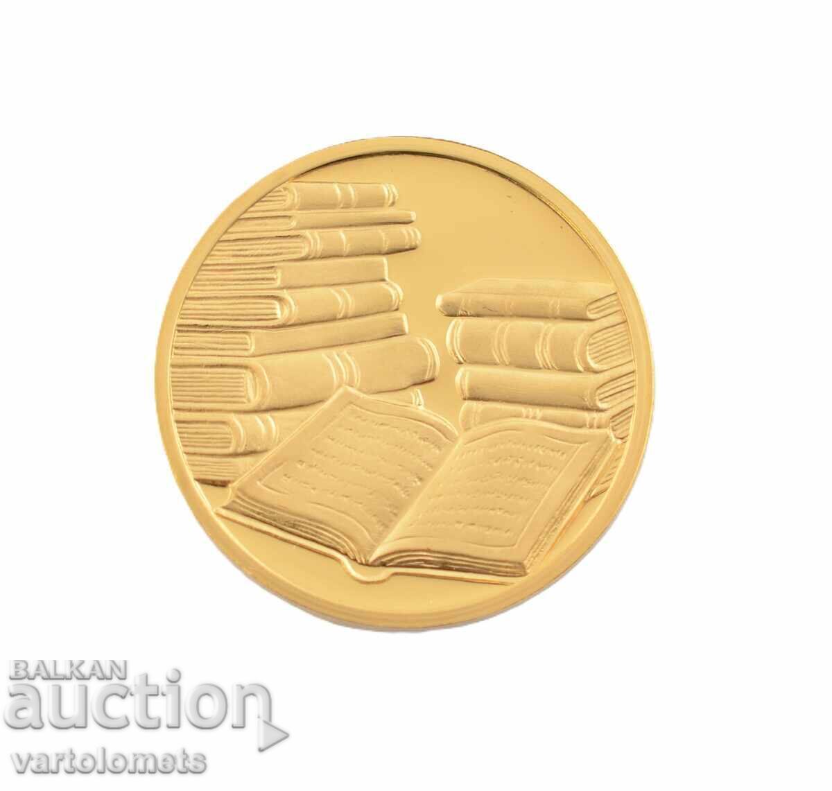 Talisman pentru învățare pentru bebeluși - placat cu aur Talisman pentru învățare pentru bebeluși - placat cu aur