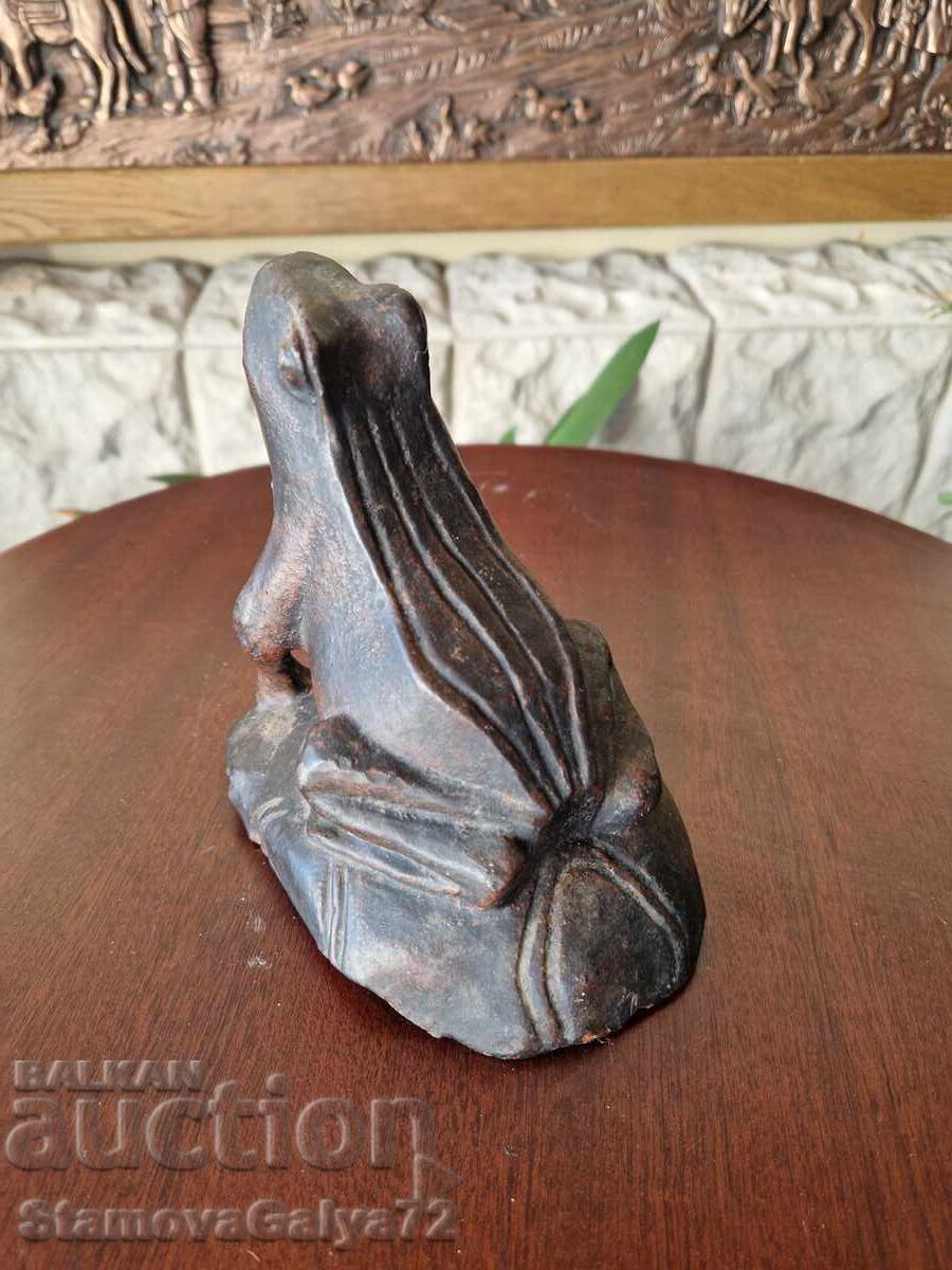 Δημοπρασία Εξαιρετική αντίκα αγγλική φιγούρα από χυτοσίδηρο του 19ου αιώνα Δημοπρασία Εξαιρετική αντίκα αγγλική φιγούρα από χυτοσίδηρο του 19ου αιώνα