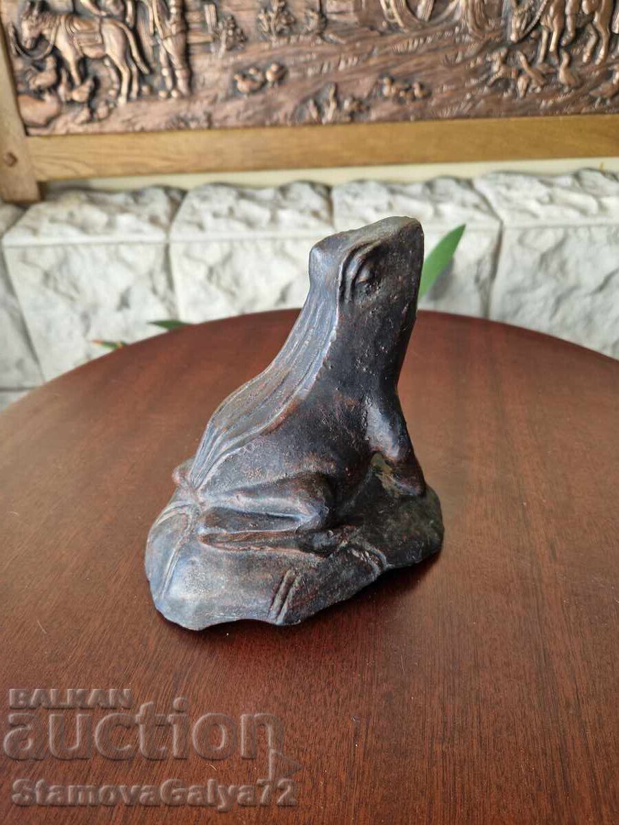 Εξαιρετική αντίκα αγγλική φιγούρα από χυτοσίδηρο του 19ου αιώνα - 5 Εξαιρετική αντίκα αγγλική φιγούρα από χυτοσίδηρο του 19ου αιώνα - 5