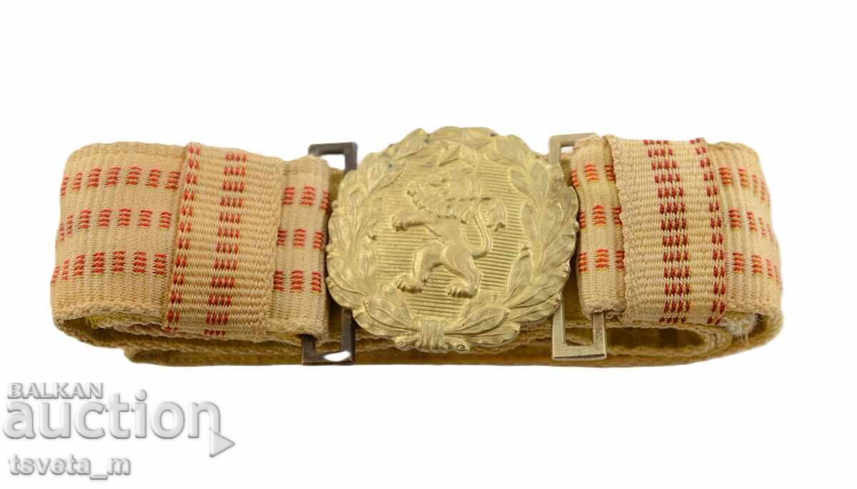 Параден офицерски колан БНА соц с цена € 15.00 | 29.34 лв.