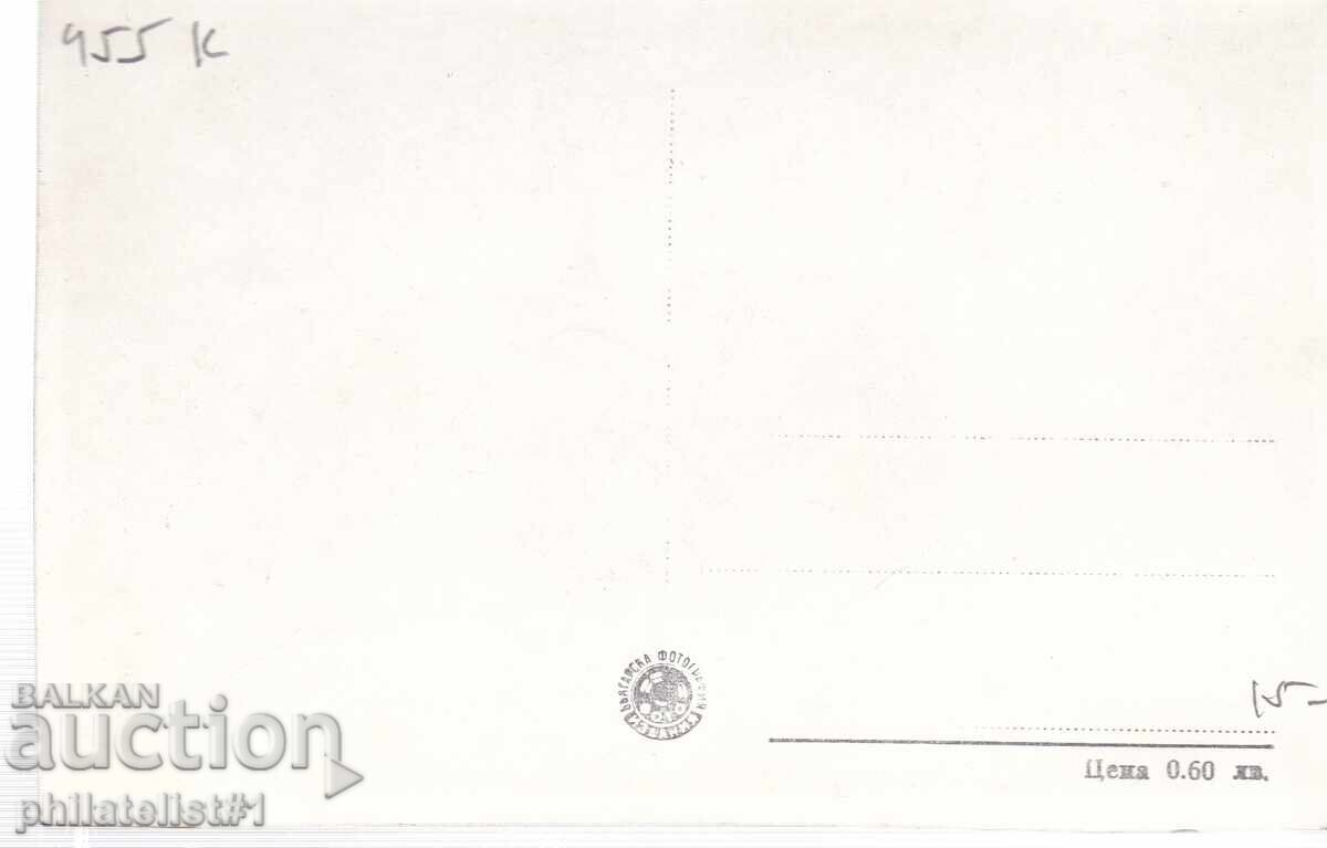 OLD SOFIA circa 1955 POSTCARD SOFIA Vitosha Huts D. Blagoev 455 with price 15.00 BGN | € 7.67