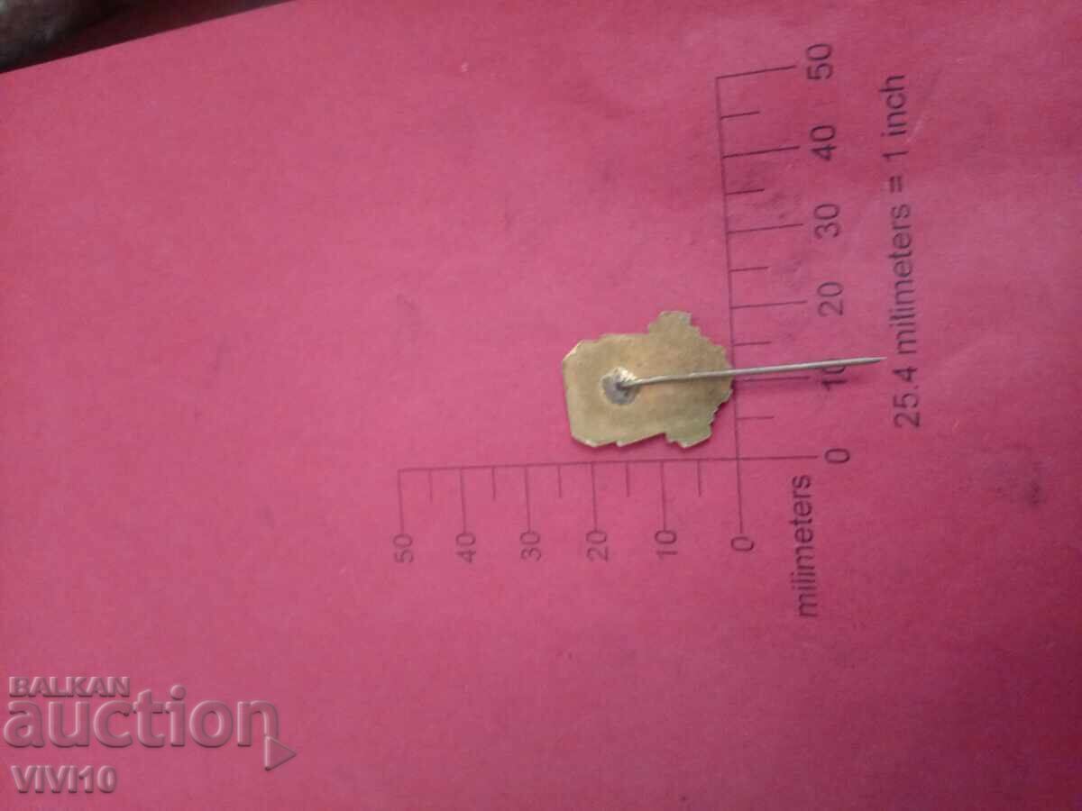 Σηματάκι ΒΣΦΣ, εμαγιέ με τιμή 10.00 BGN | € 5.11