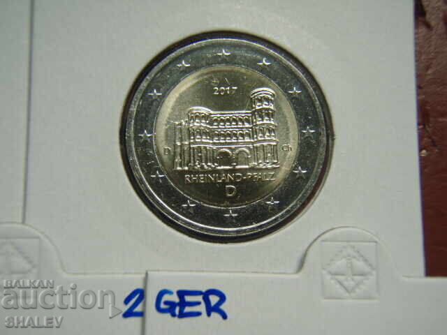 Auction  2 Euro 2017 Germany "Rhineland" A,D,F,G,J /Germany/ - 2 euro