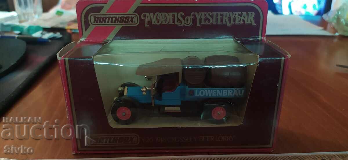 Cărucior MATCHBOX - CROSSLEY 1818 Cărucior MATCHBOX - CROSSLEY 1818