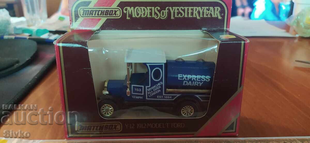 Κοιλιά MATCHBOX Ford Model T 1912