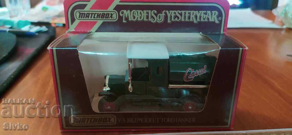 Κοιλιά MATCHBOX Ford Tanker Model T - 1912 Κοιλιά MATCHBOX Ford Tanker Model T - 1912