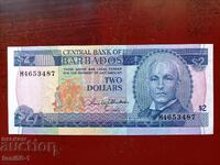 Barbados 2 dolari 1980 UNC