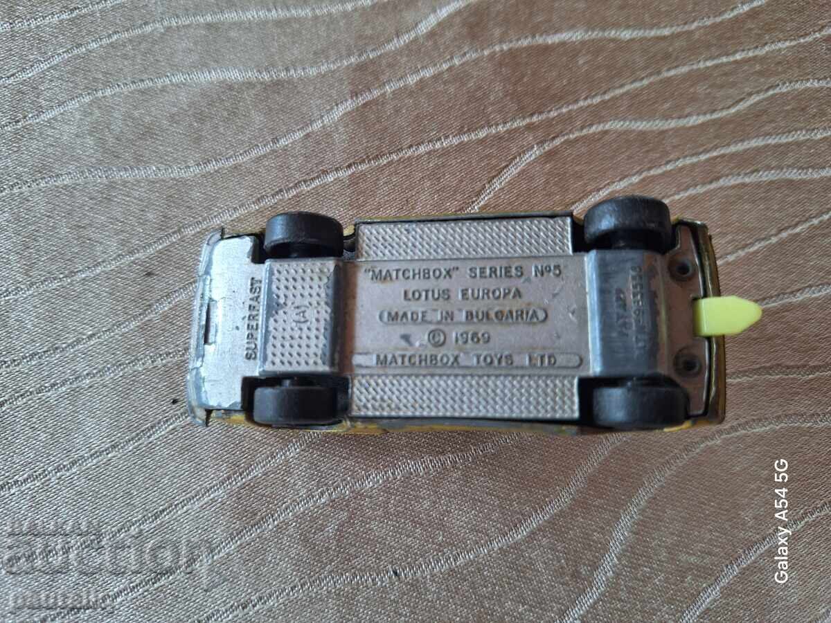 LOTUS EUROPA № 5 MATCHBOX ΒΟΥΛΓΑΡΙΑ MACHBOKS - 6