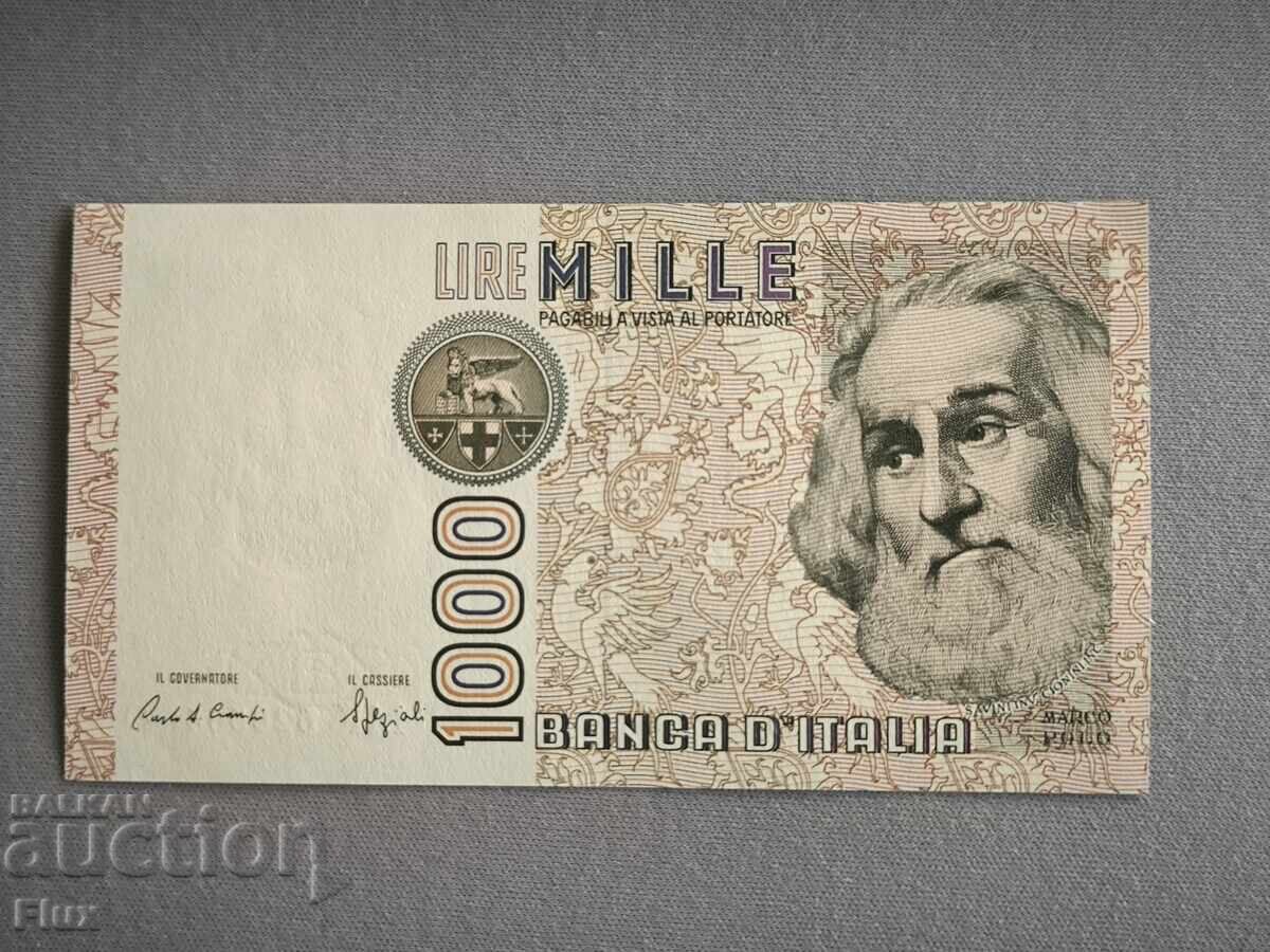 Τραπεζογραμμάτιο - Ιταλία - 1000 λιρών UNC | 1982