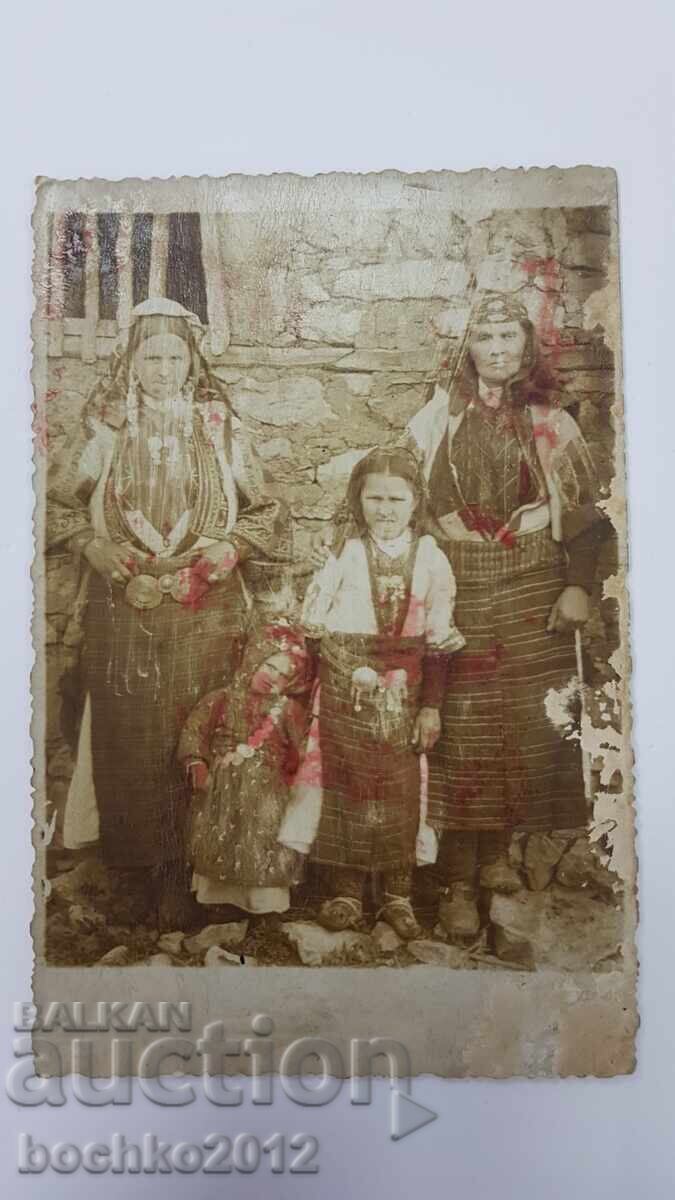 Αναγεννησιακή φωτογραφία, φωτογραφία, παραδοσιακή φορεσιά, παφτιά 1920-1930