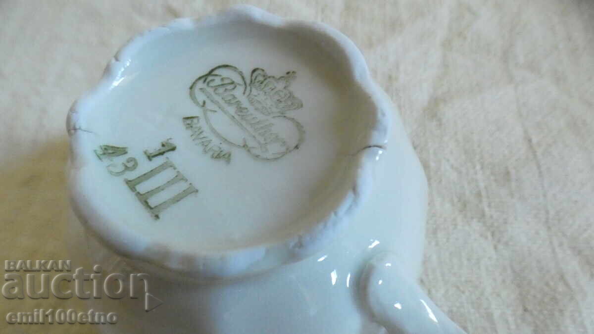 Παράδοση Κούπες καφέ 5 τμχ. παλιά πορσελάνη Bareuther Bavaria Γερμανία