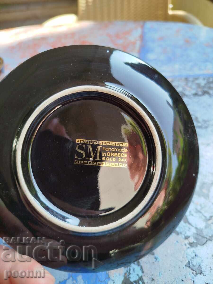 Gold-plated and handmade cup - 7