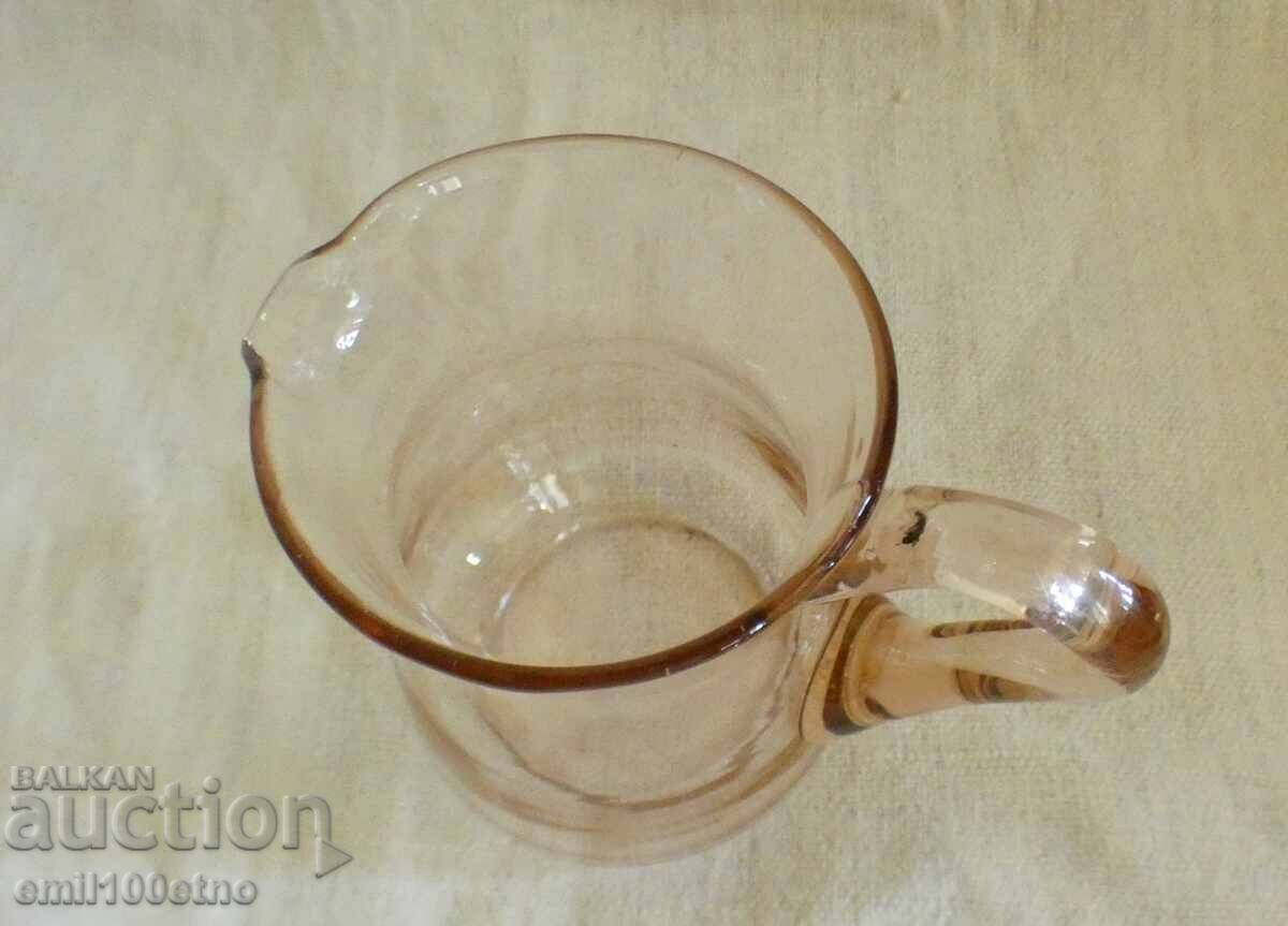 Small carafe, colored glass - 5