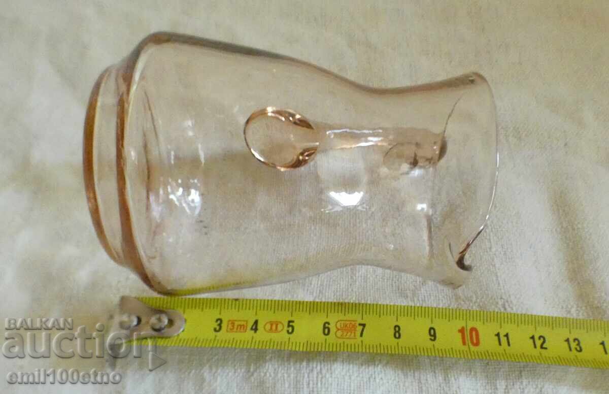 Small carafe, colored glass - 7