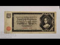 Βοημία και Μοραβία 50 κορώνες 1940