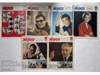 Revista Sovietski ekran 1967 - 6 buc