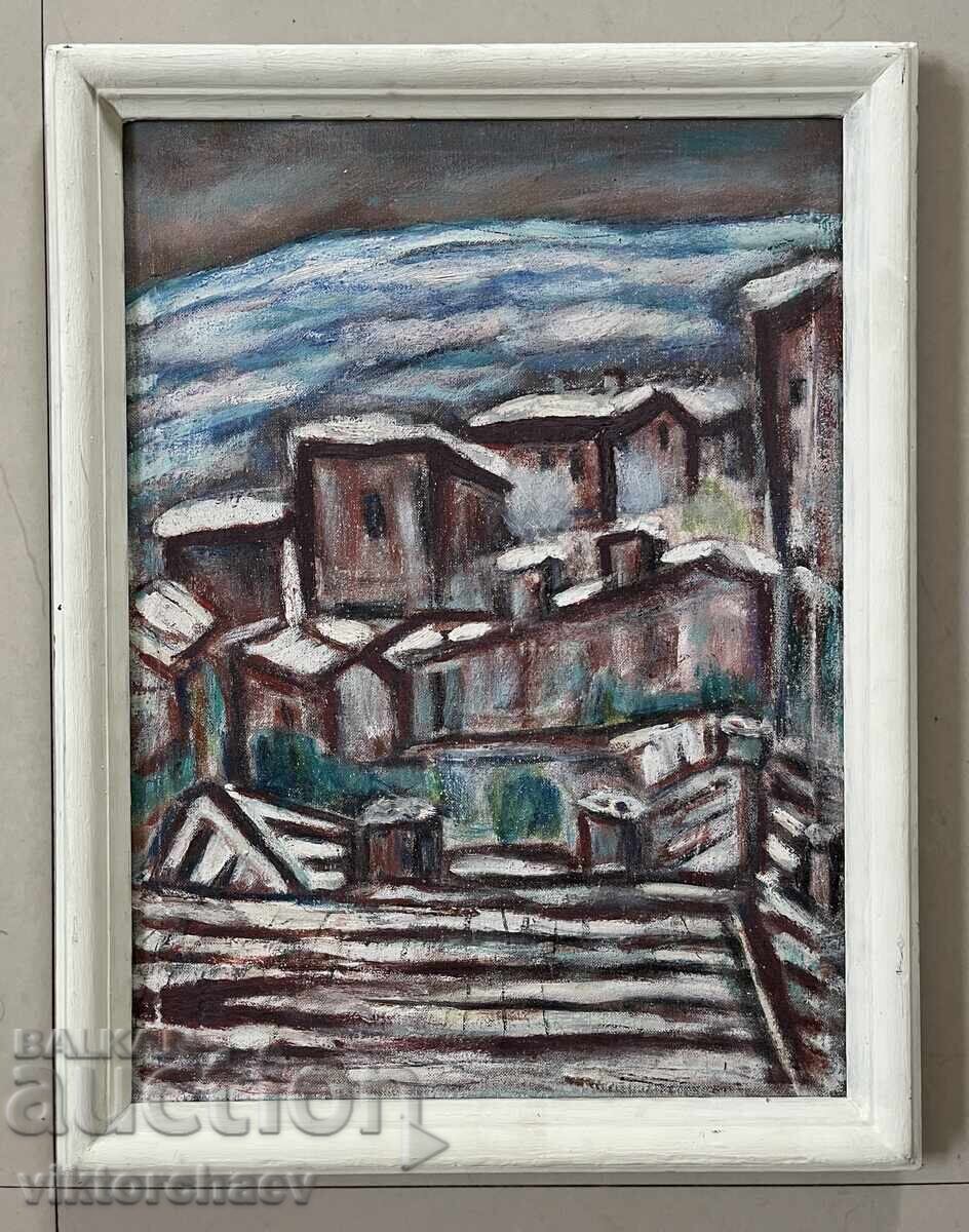 Painting in the style of Genko Genkov