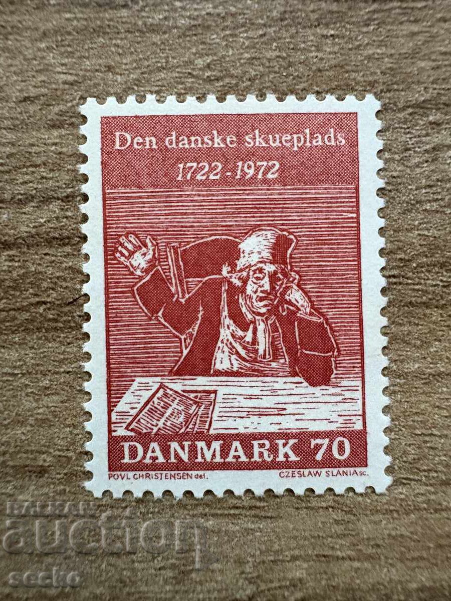 Дания - 250 г. комедии на Лудвиг Холберг (1972) MNH