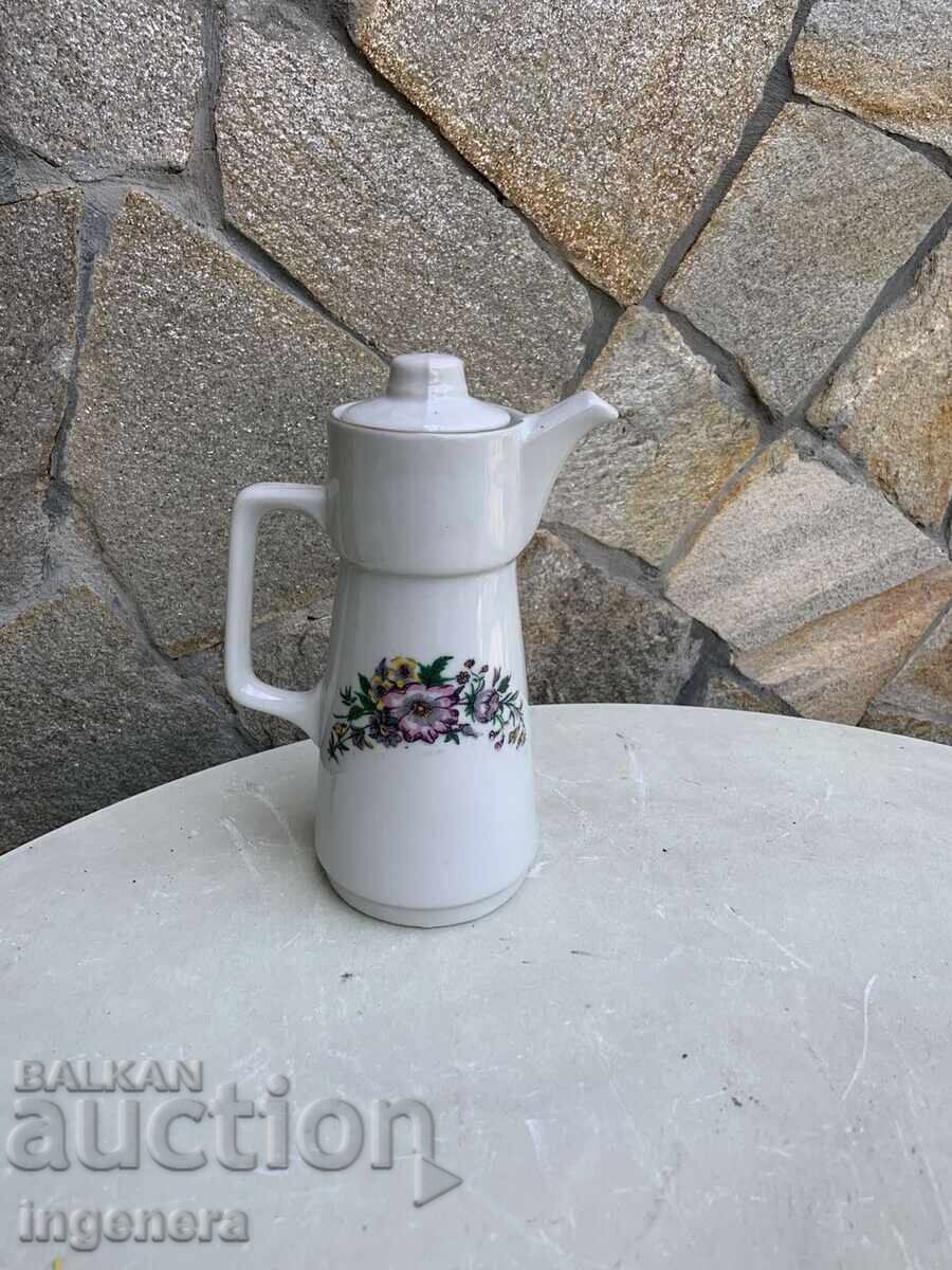 ПОРЦЕЛАН КАНА ЧАЙНИК БЪЛГАРИЯ с цена 18.00 лв. | € 9.20 ПОРЦЕЛАН КАНА ЧАЙНИК БЪЛГАРИЯ с цена 18.00 лв. | € 9.20