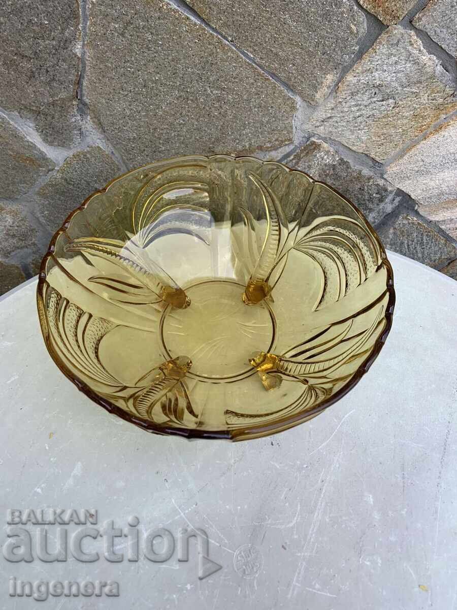 Δημοπρασία ΚΟΥΠΑ ΦΡΟΥΤΙΕΡΑ ΑΝΑΓΛΥΦΟ ΓΥΑΛΙ ΧΡΩΜΑΤΙΣΤΑ ΔΙΑΚΟΣΜΗΤΙΚΑ ΑΠΟ ΤΗΝ ΕΠΟΧΗ ΤΟΥ ΣΟΣΙΑΛΙΣΜΟΥ