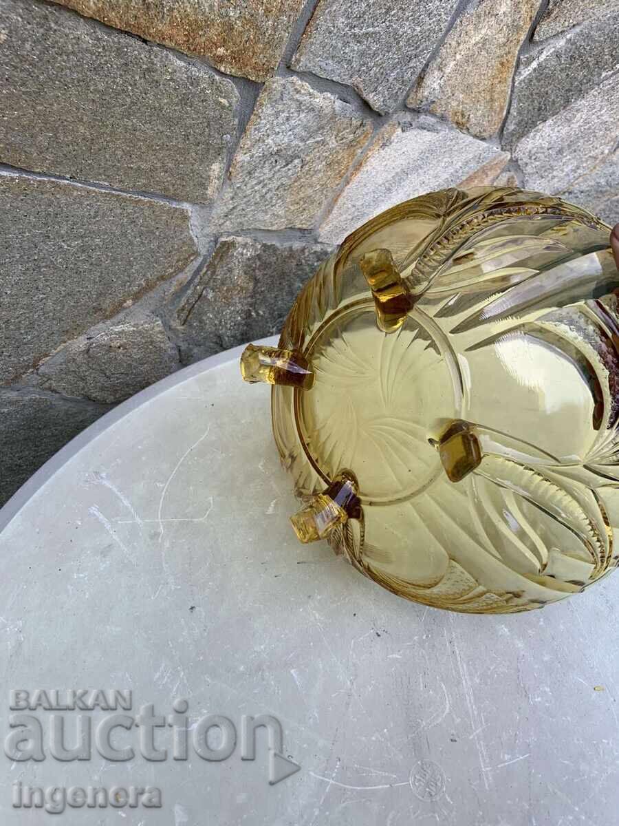 ΚΟΥΠΑ ΦΡΟΥΤΙΕΡΑ ΑΝΑΓΛΥΦΟ ΓΥΑΛΙ ΧΡΩΜΑΤΙΣΤΑ ΔΙΑΚΟΣΜΗΤΙΚΑ ΑΠΟ ΤΗΝ ΕΠΟΧΗ ΤΟΥ ΣΟΣΙΑΛΙΣΜΟΥ - 6