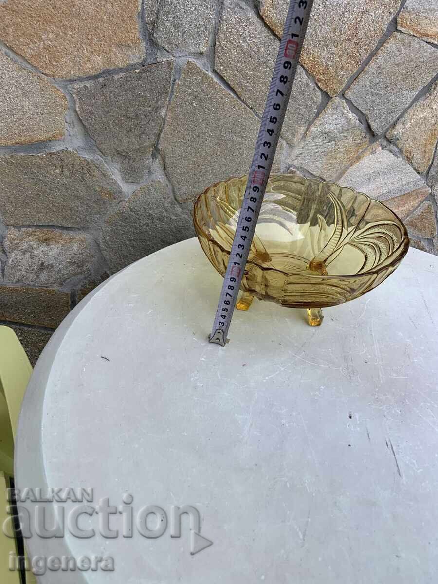 ΚΟΥΠΑ ΦΡΟΥΤΙΕΡΑ ΑΝΑΓΛΥΦΟ ΓΥΑΛΙ ΧΡΩΜΑΤΙΣΤΑ ΔΙΑΚΟΣΜΗΤΙΚΑ ΑΠΟ ΤΗΝ ΕΠΟΧΗ ΤΟΥ ΣΟΣΙΑΛΙΣΜΟΥ - 7